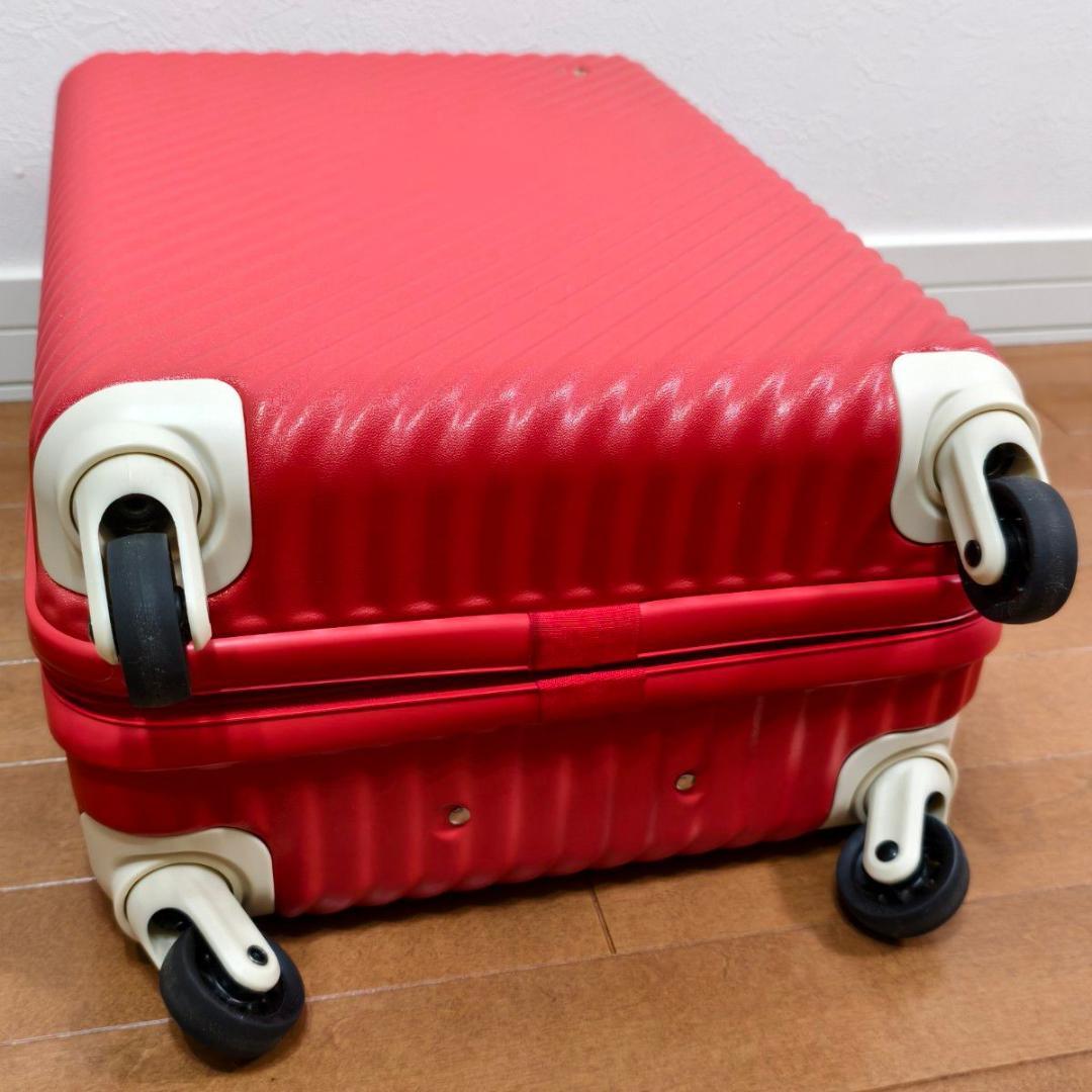 最終値下げ【未使用級】 エース ハント キャリーケース アネモネレッド 33Ｌ