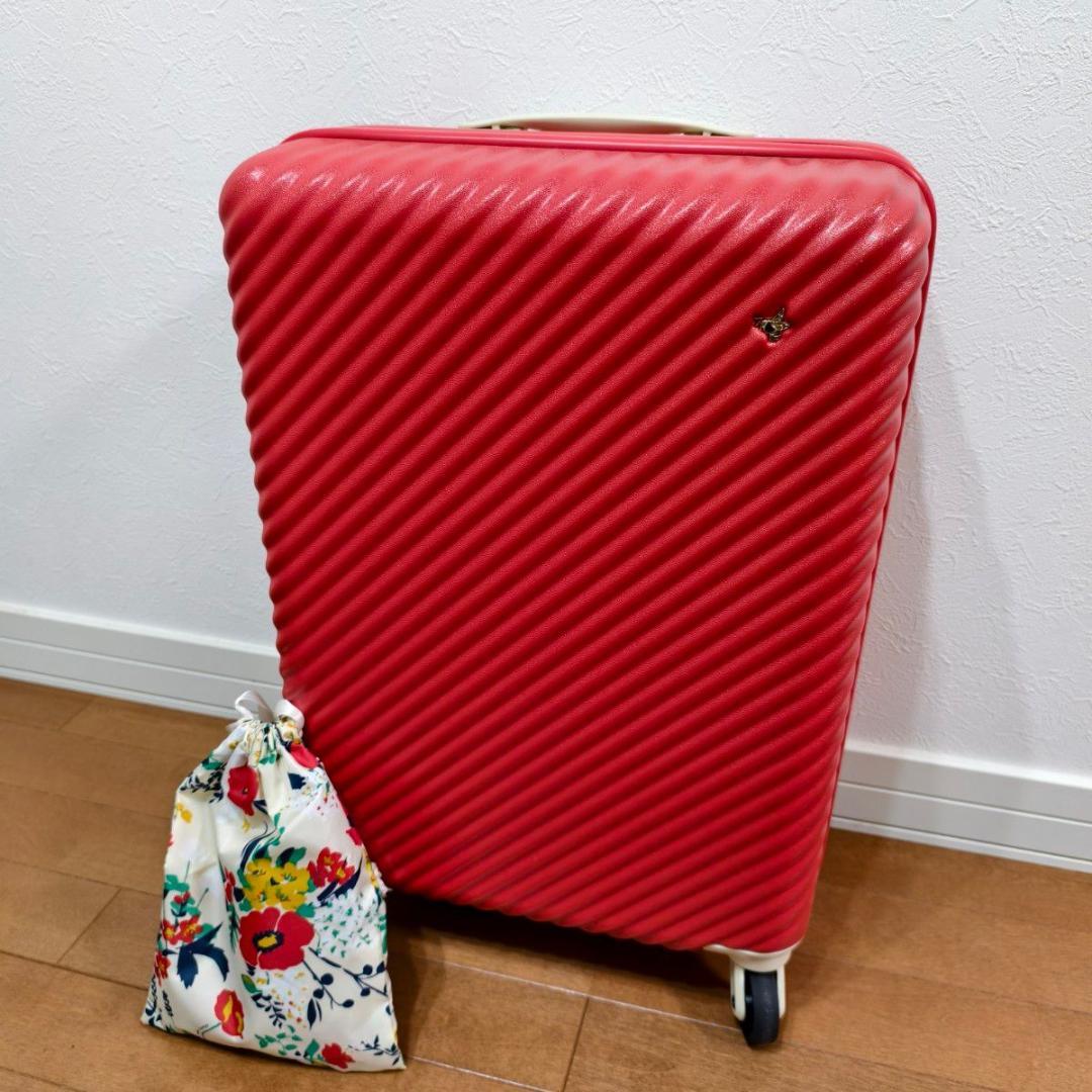 最終値下げ【未使用級】 エース ハント キャリーケース アネモネレッド 33Ｌ