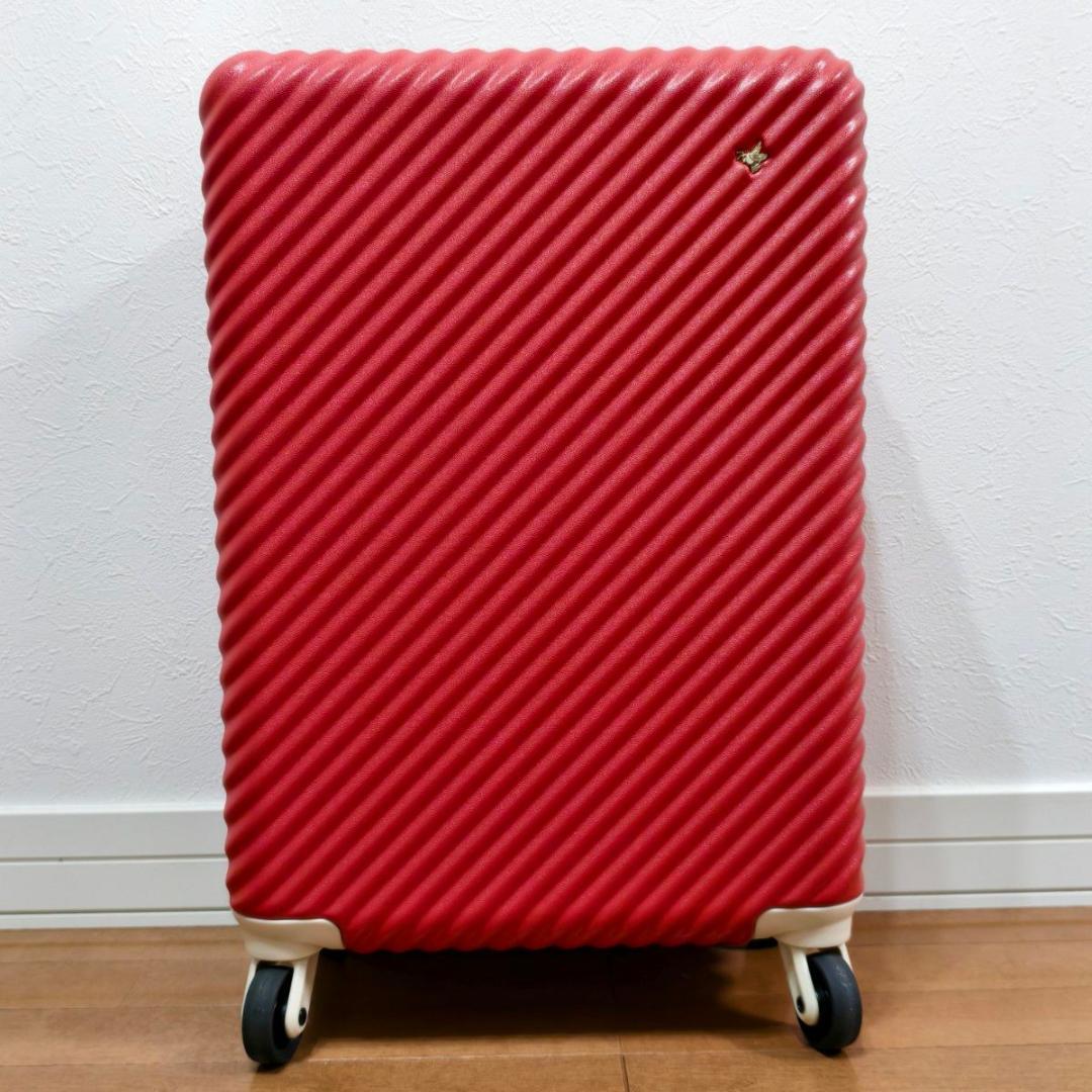 最終値下げ【未使用級】 エース ハント キャリーケース アネモネレッド 33Ｌ