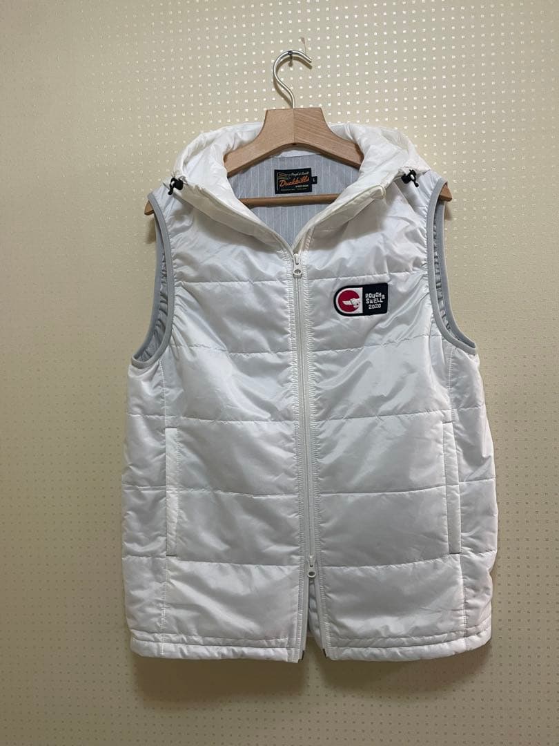 rough＆swell ダウンベスト Lサイズ ホワイト
