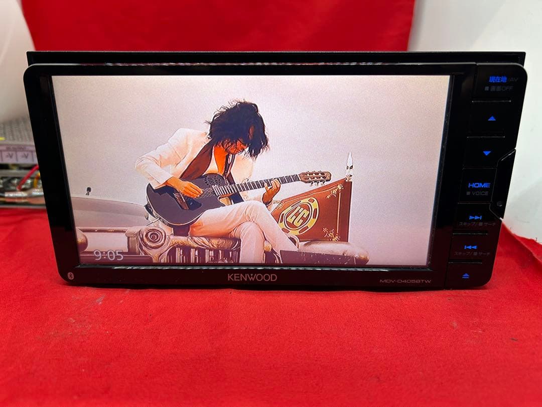 ⭐︎美品⭐︎KENWOOD 2025春地図　MDV-D405BTW 新品バックカメラ