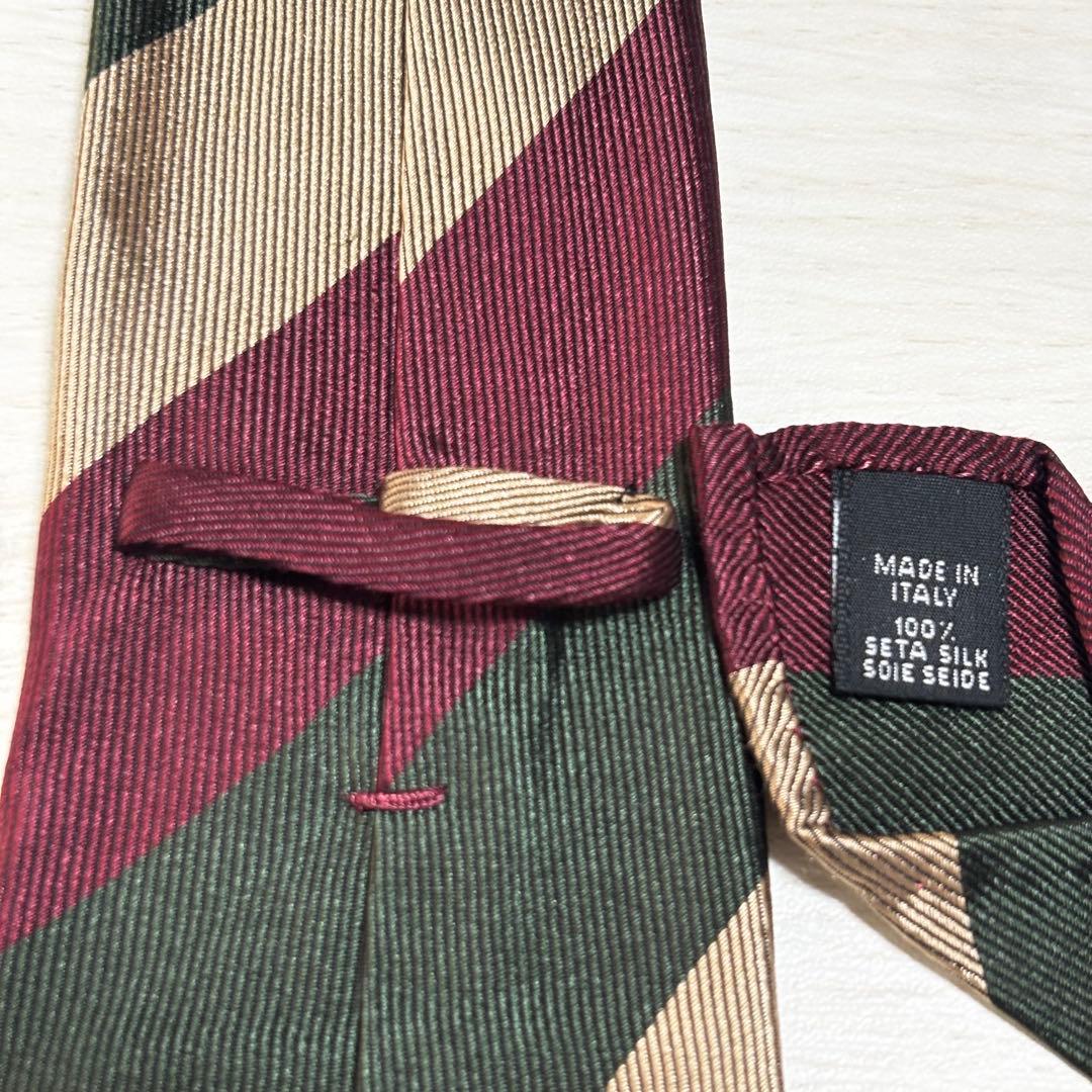 Atto Vannucci アットヴァンヌッチ セッテピエゲ ストライプネクタイ