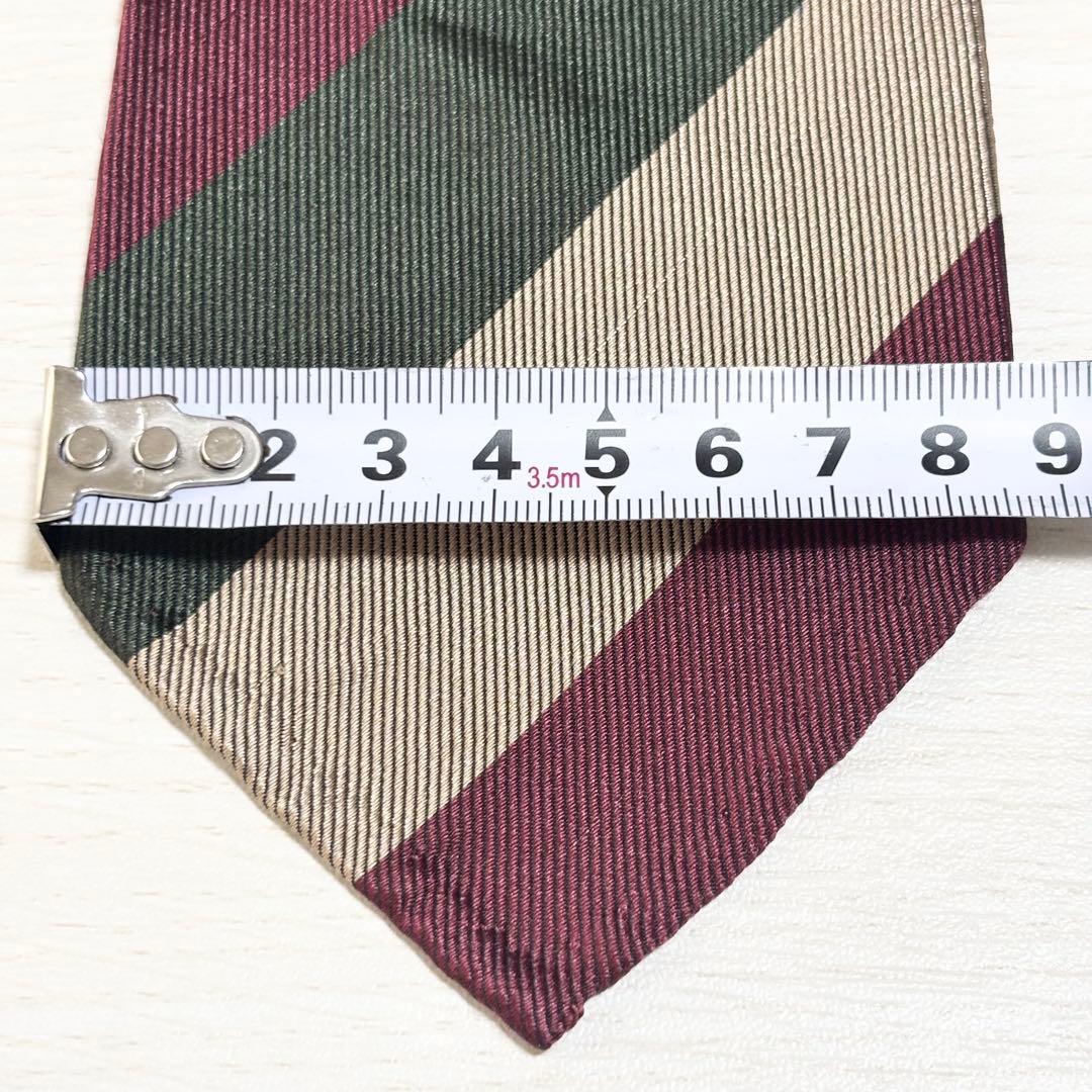 Atto Vannucci アットヴァンヌッチ セッテピエゲ ストライプネクタイ