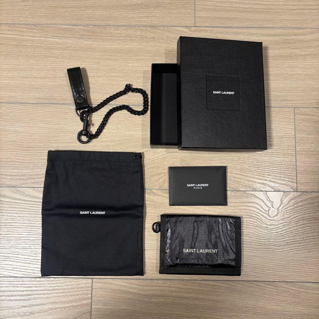 SAINT LAURENT サンローラン NUXX ヌックス 三つ折り財布