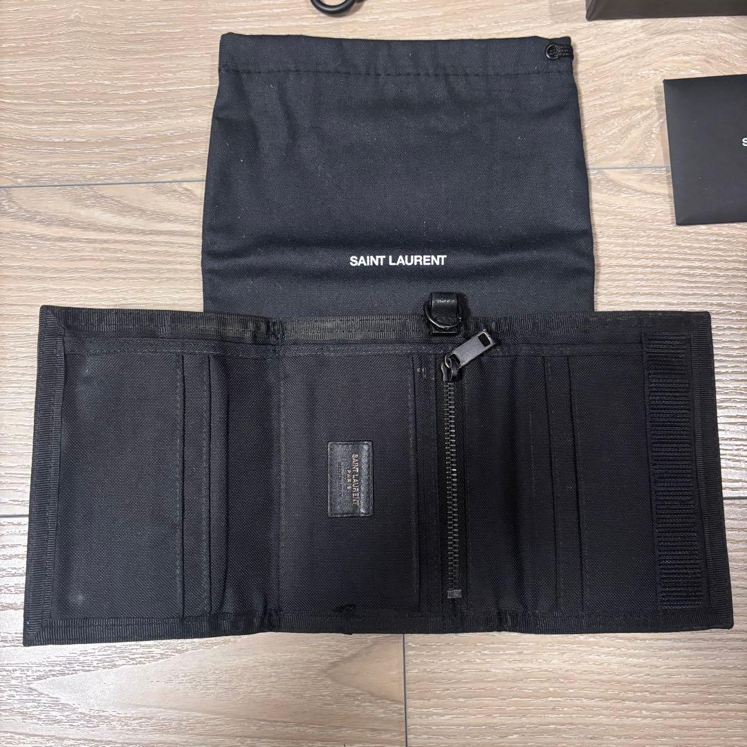 SAINT LAURENT サンローラン NUXX ヌックス 三つ折り財布