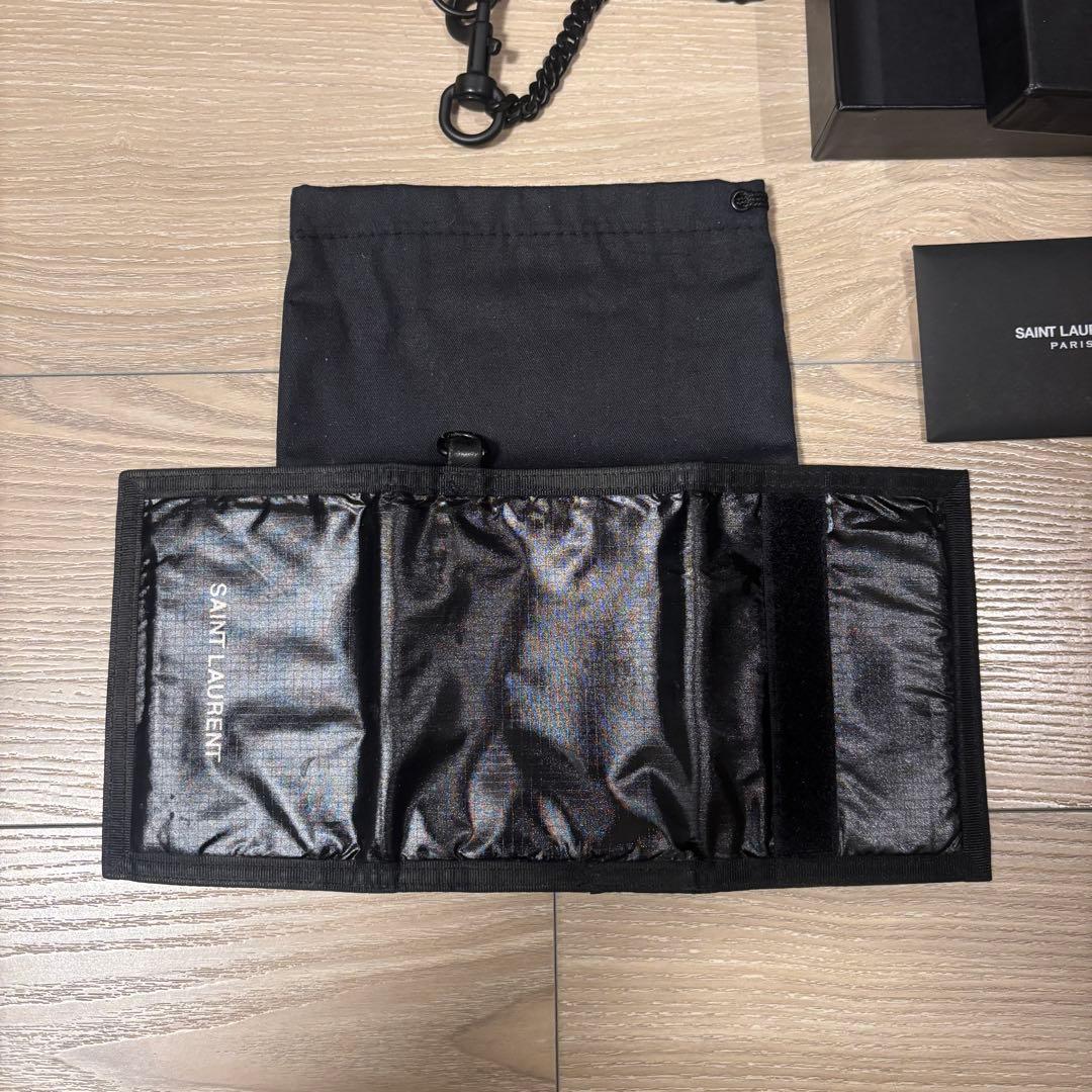 SAINT LAURENT サンローラン NUXX ヌックス 三つ折り財布