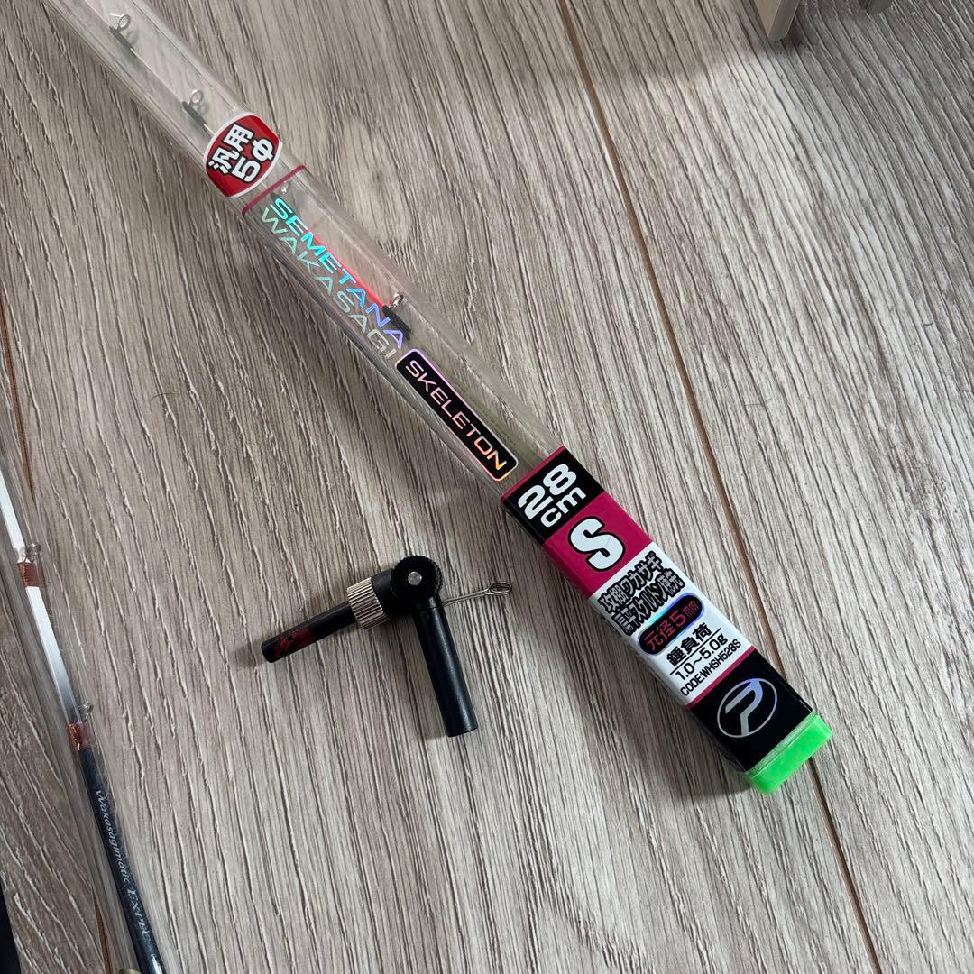 ワカサギ釣りセット　シマノ　ワカサギマチックDDM 竿　仕掛け　付き