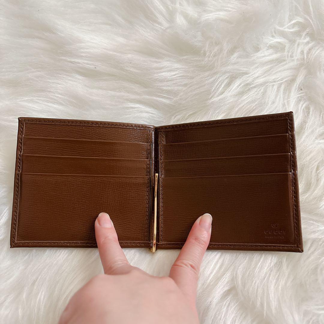 GUCCI 二つ折りマネークリップ
