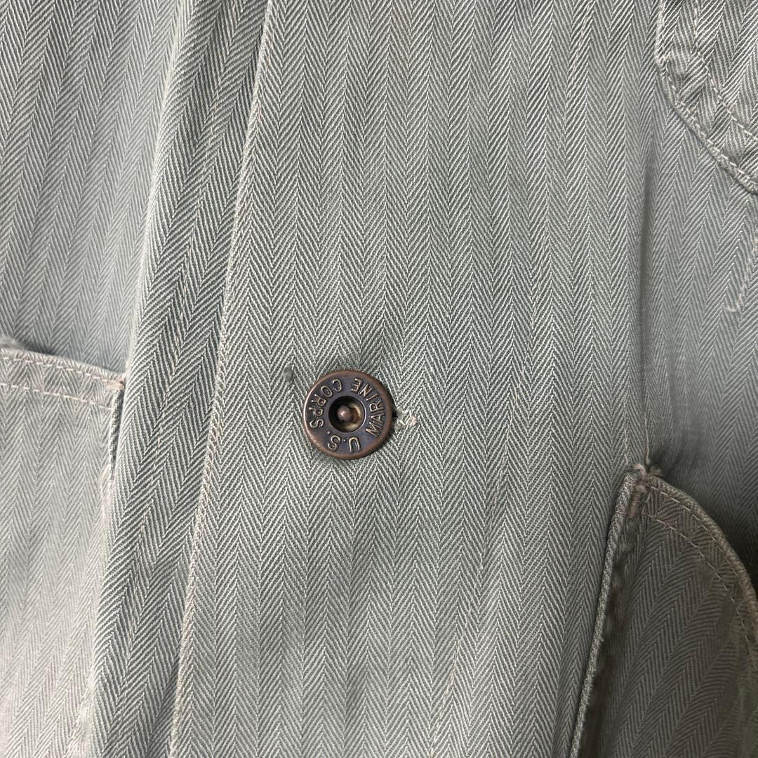 タ*ズ様 実物　USMC 40s ヘリンボーンジャケット　p-41 p-44