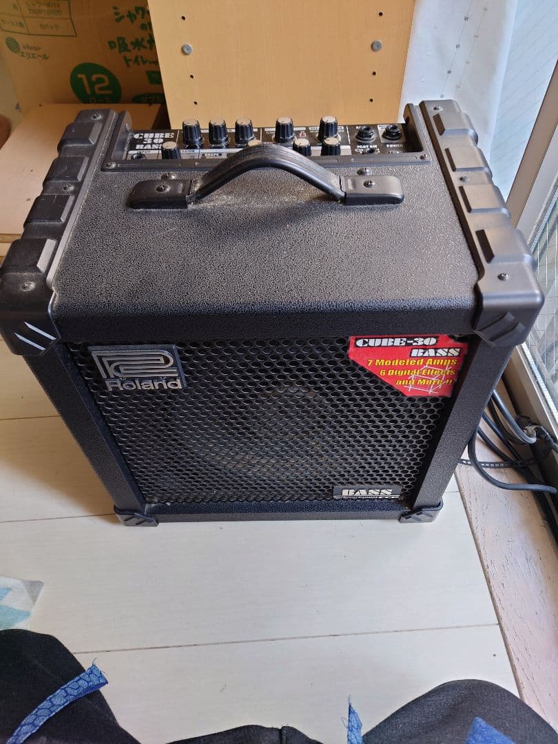 k*w様 【名機】Roland CUBE-30 BASS ベースアンプ 動作確認