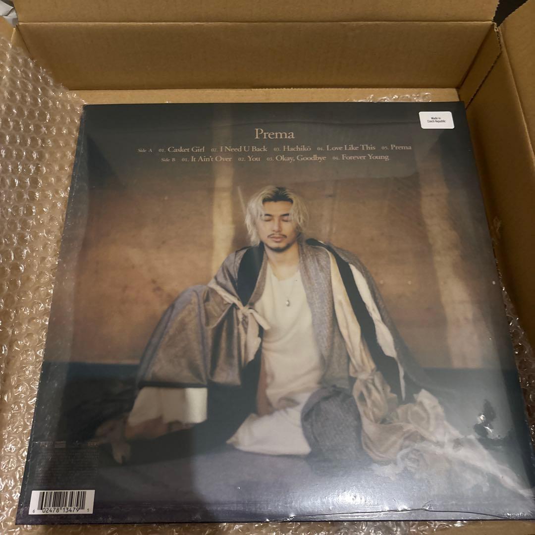 藤井 風 Prema 限定版 LPレコード