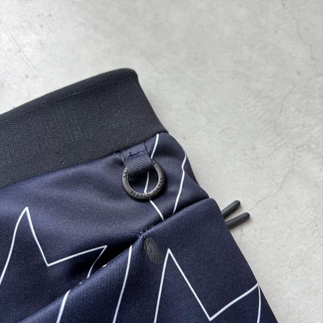 PEARLY GATES パーリーゲイツ 千鳥孔子柄ジョガーパンツ 裏地ボア 0