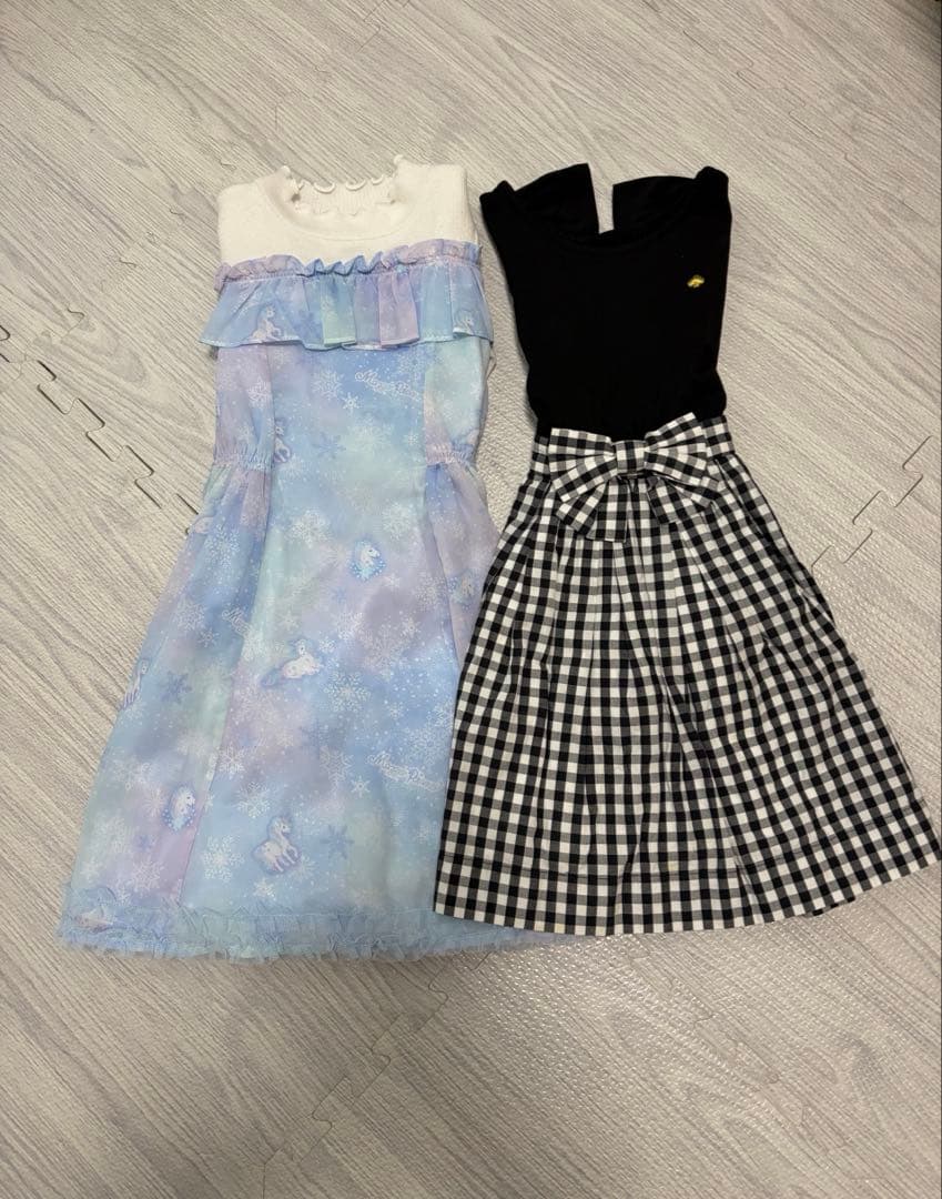 ★専用★ケイトスペード半袖ワンピース・メゾピアノワンピース2点・110