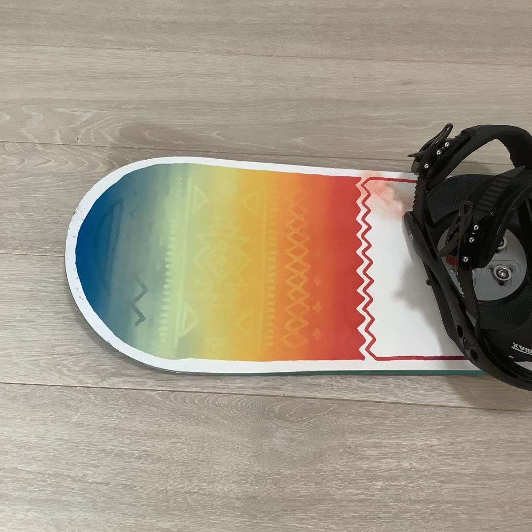 062SWIVEL SILK142cmレディーススノーボード初心者グラトリセット