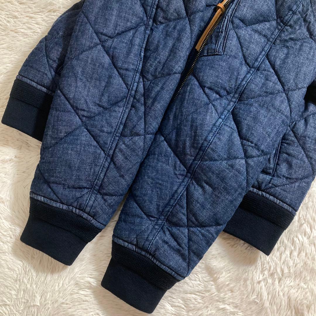 美品 ポロラルフローレン デニムボンバージャケット MA-1 中綿入り ポニー