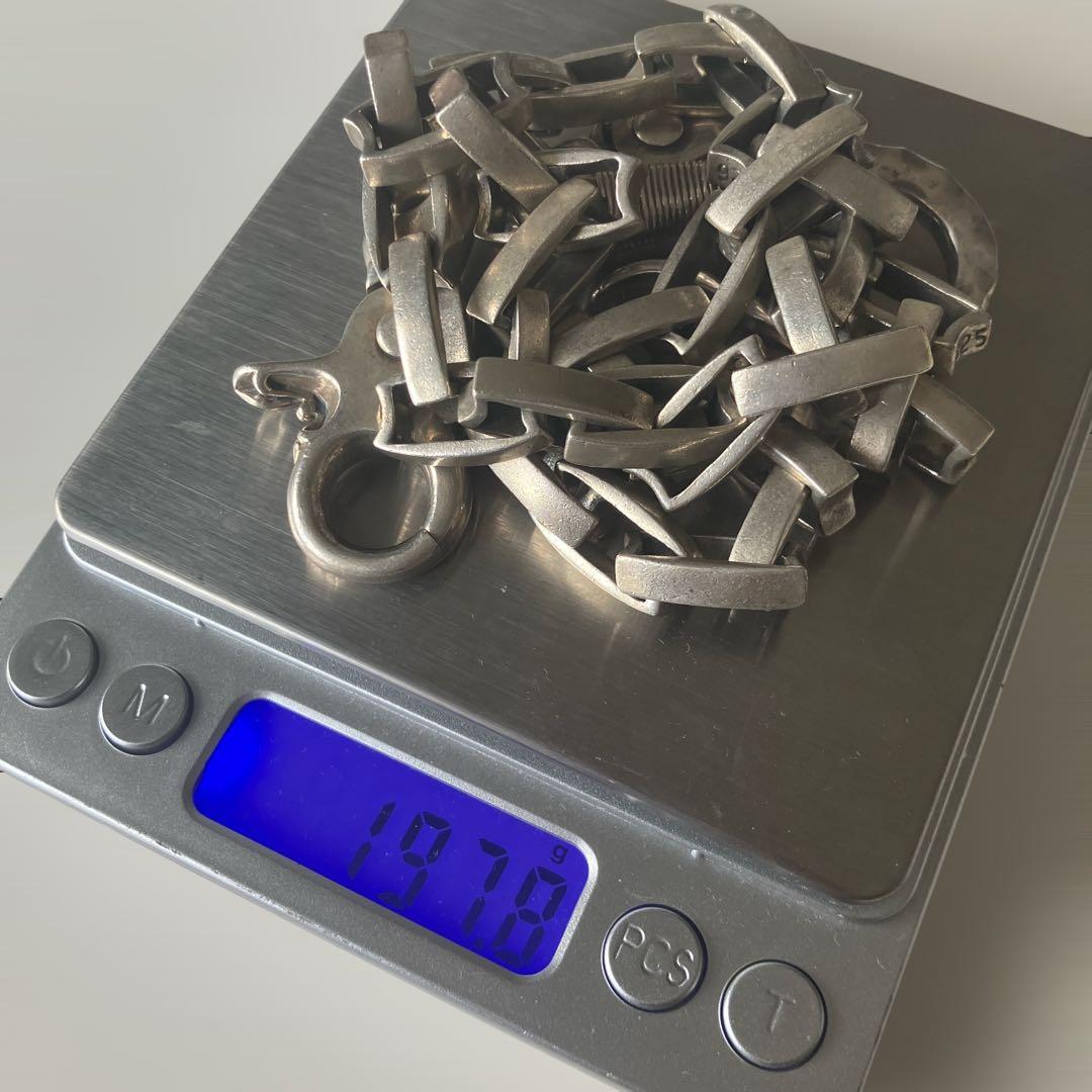 ビーズ屋公ちゃん キーフック+925ウォレットチェーン silver925