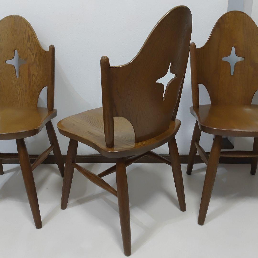 ② 希少なお品　飛騨の家具　WINDS 太平　ダイニングチェア　チャーチチェア