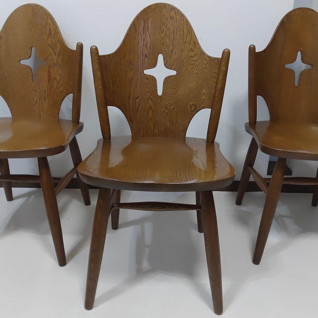 ② 希少なお品　飛騨の家具　WINDS 太平　ダイニングチェア　チャーチチェア