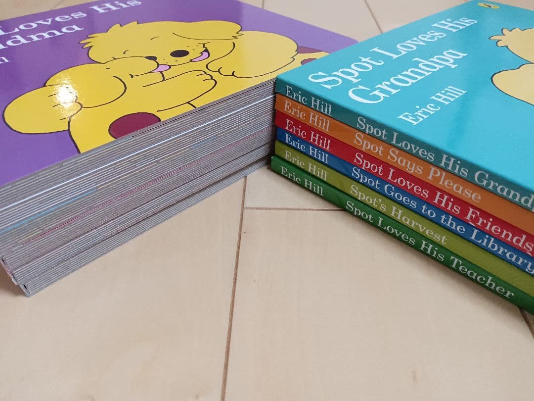 12冊★Eric Hill大人気英語絵本Spot(コロちゃん)★ボードブック