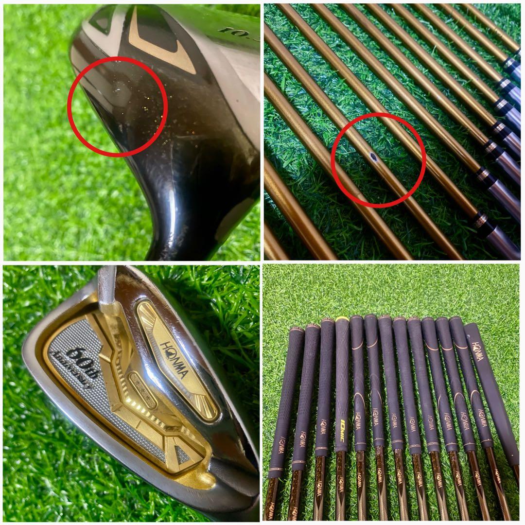 ホンマ 60th Anniversary 60周年記念 クラブ 13本 3S R