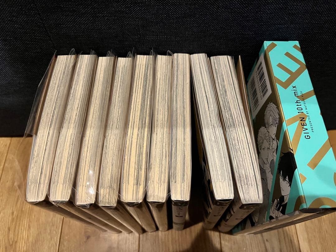 ギヴン 漫画 全巻セット 10th mix DVD付き イラスト集 ポストカード