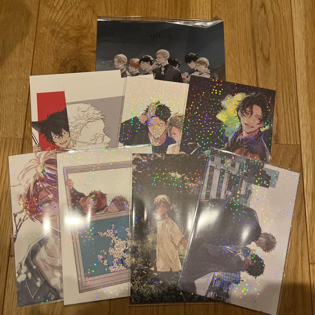 ギヴン 漫画 全巻セット 10th mix DVD付き イラスト集 ポストカード