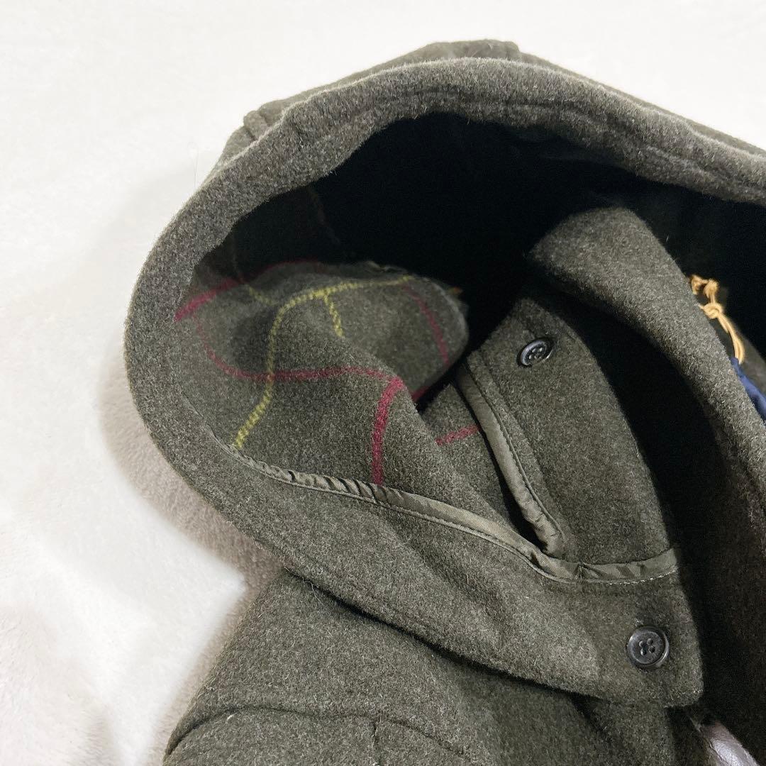 新品同様✨　ブルックスブラザーズ　ダッフルコート　グリーン　ウール