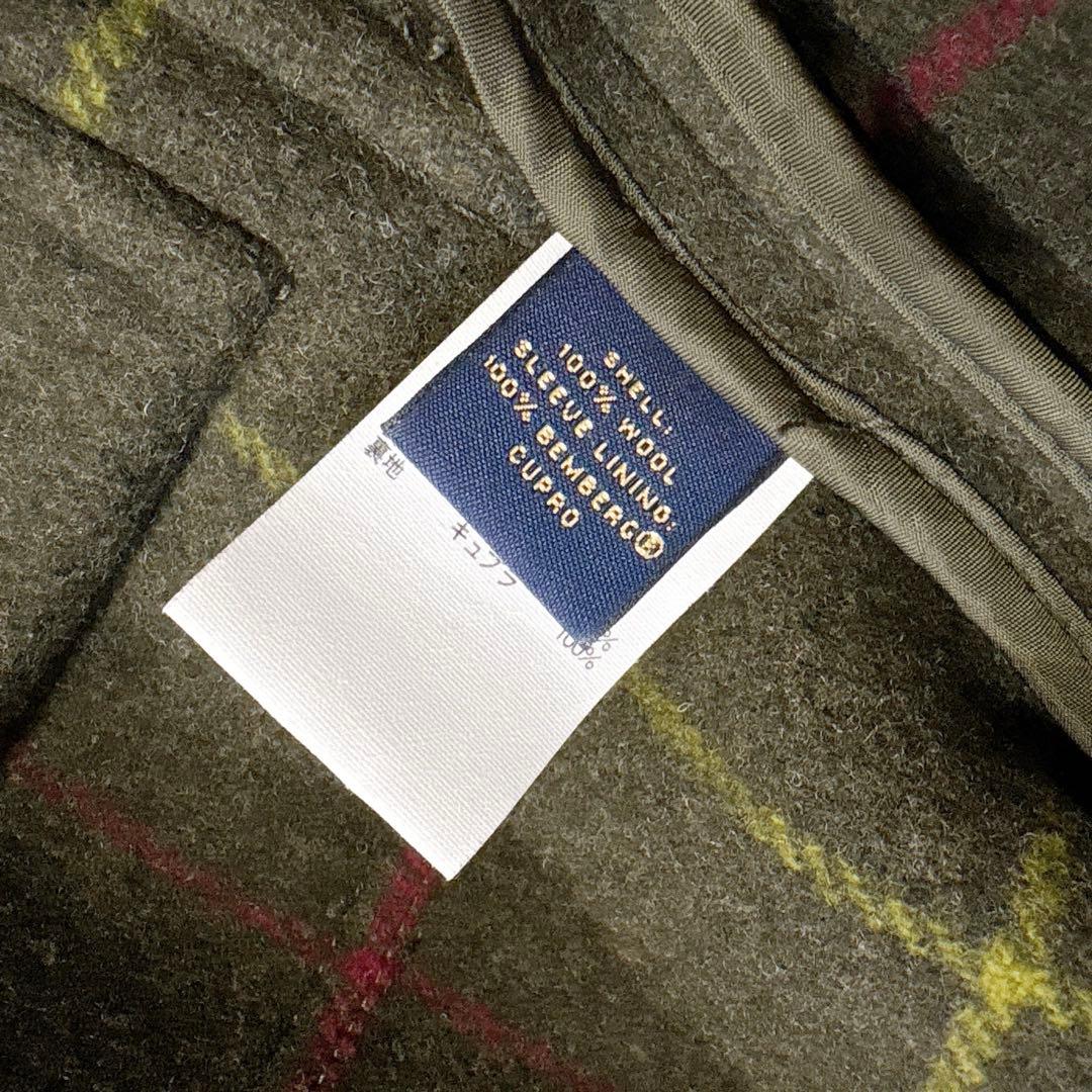 新品同様✨　ブルックスブラザーズ　ダッフルコート　グリーン　ウール