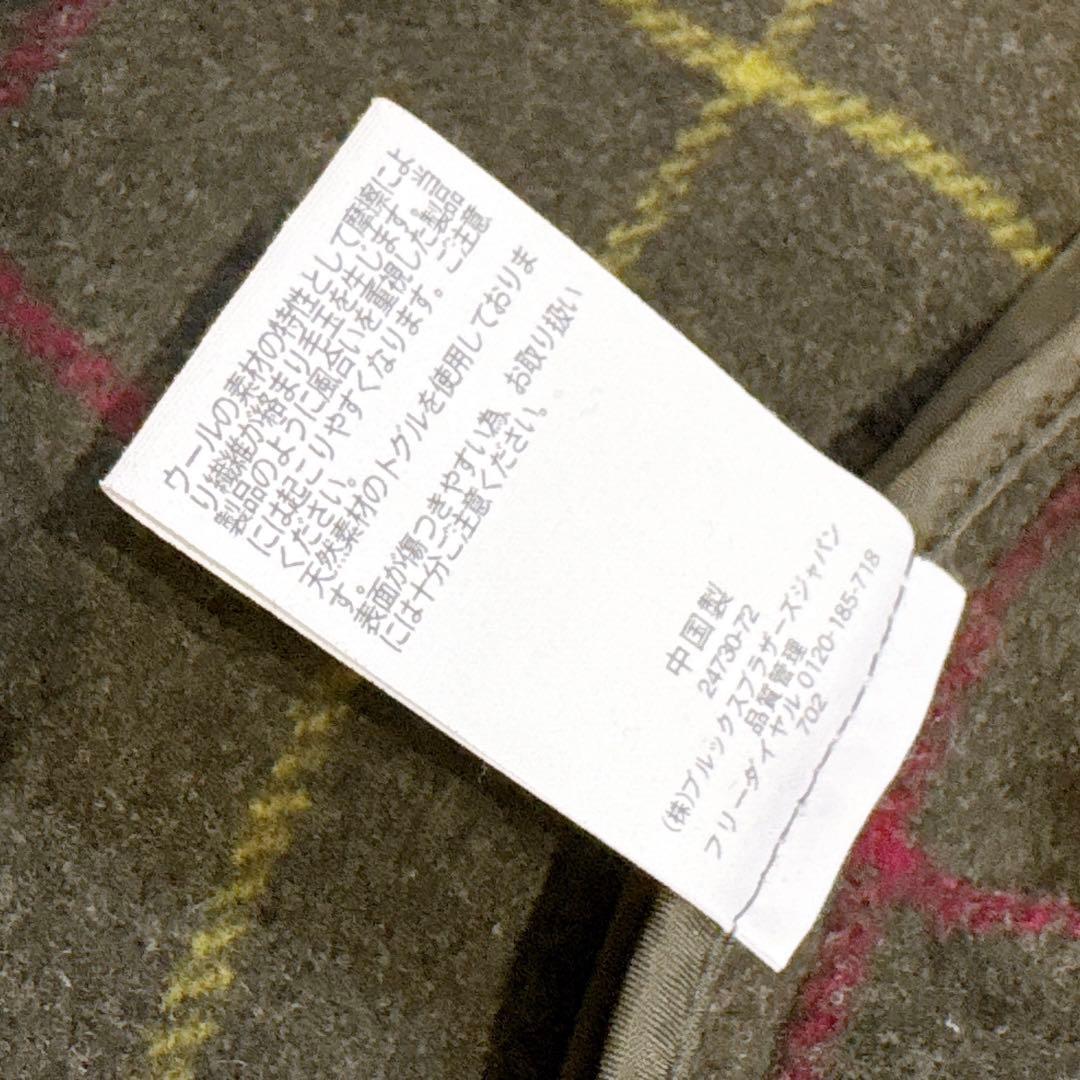 新品同様✨　ブルックスブラザーズ　ダッフルコート　グリーン　ウール