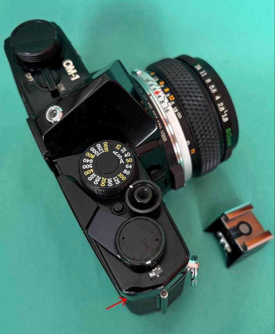 ★ OLYMPUS OM-1 BLACK + ★ 標準レンズ 50mm