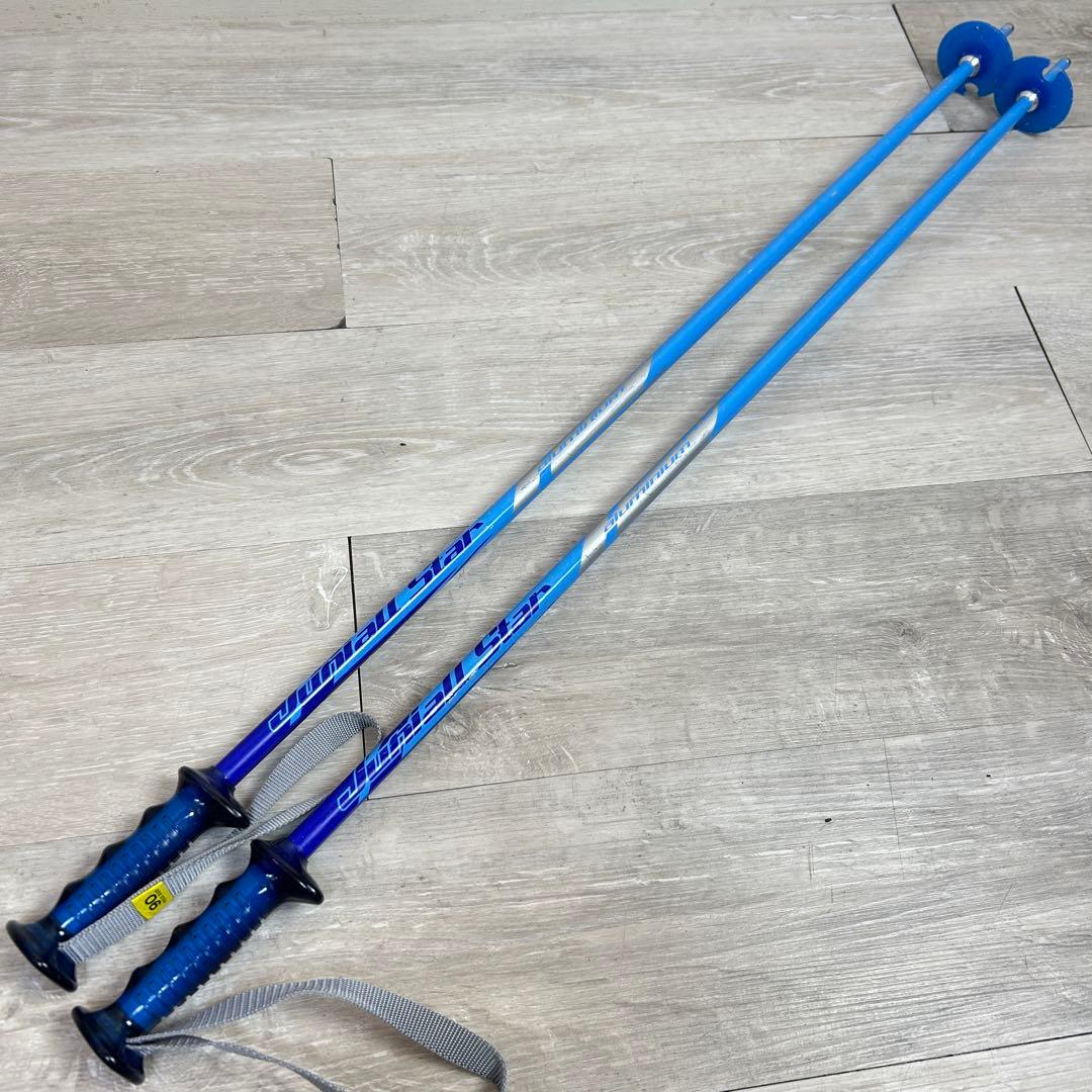 【キッズスキー】ハート　スキーセット　128cm big horn 22.0cm