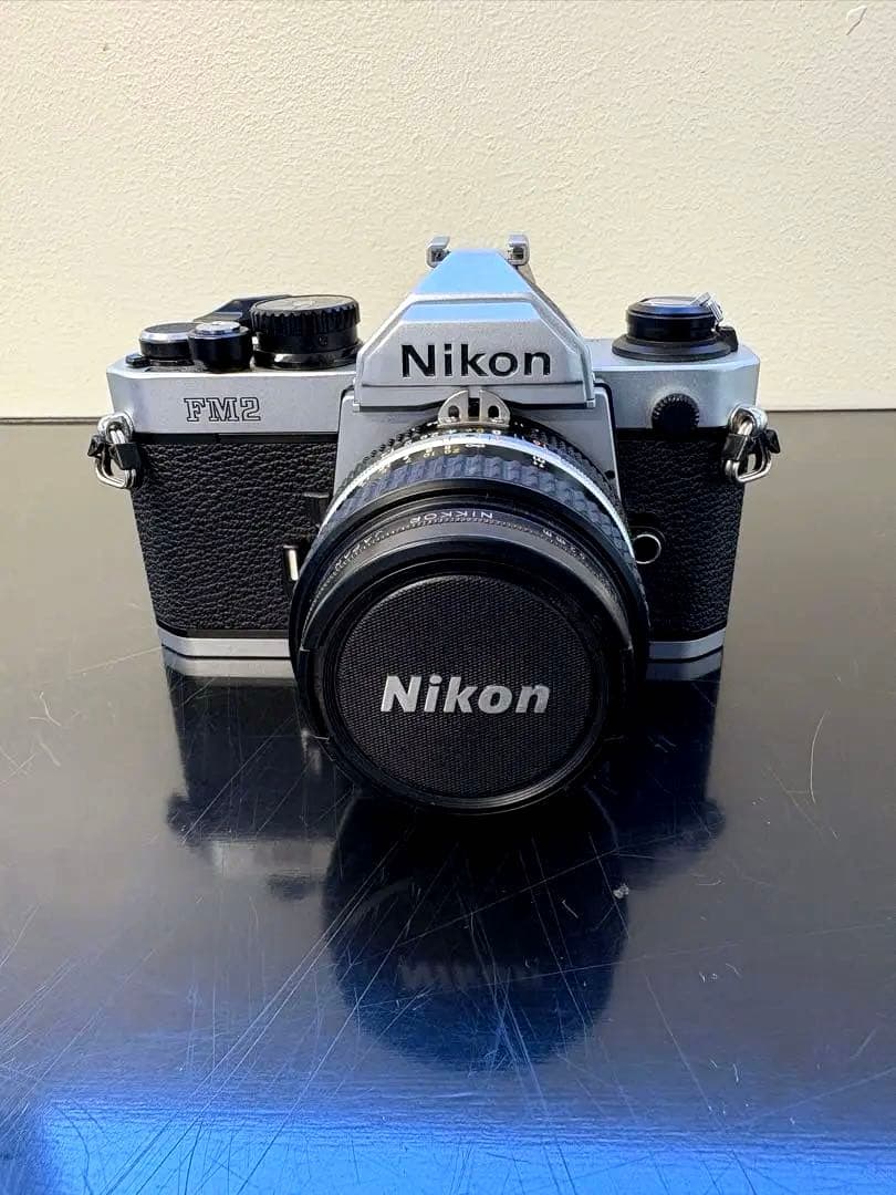 Nikon FM2 一眼レフカメラ Nikkor 50mm F1.4レンズ付き