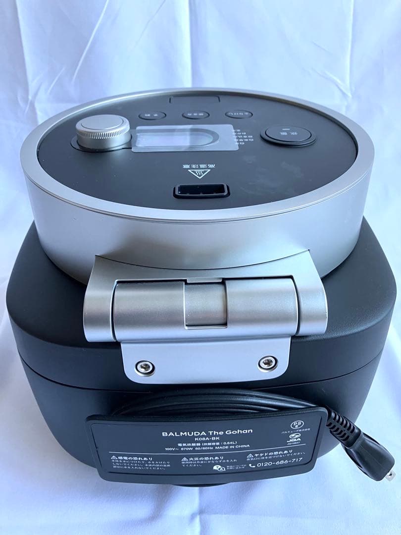 BALMUDA The Gohan K08A-BK 炊飯器