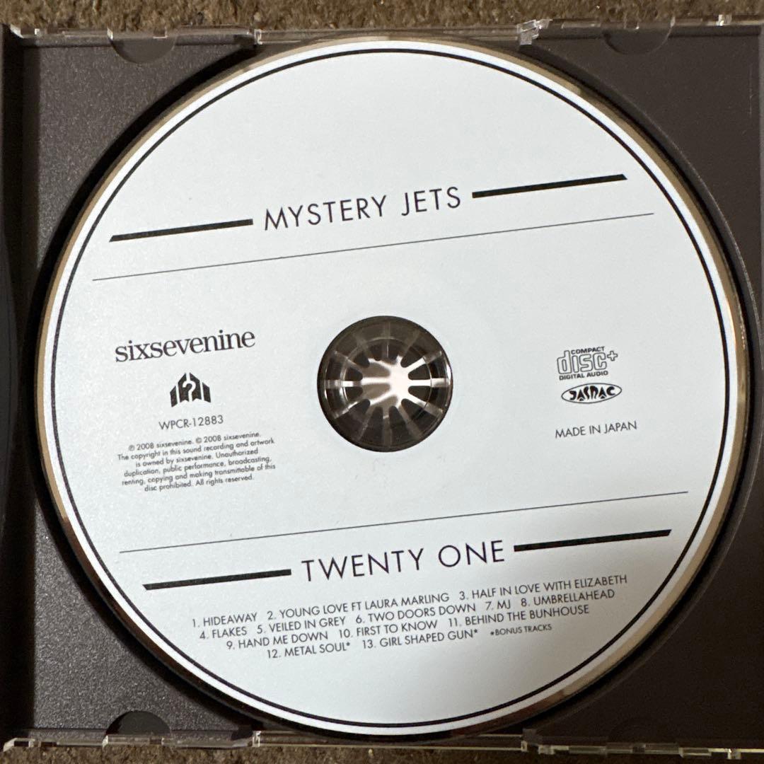 【3枚1100円】MYSTERY JETS - トゥエンティ・ワン