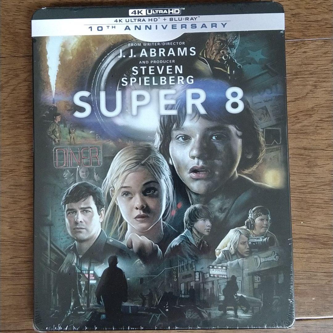 新品 スーパーエイト スチールブック 4K UHD 日本語音声・字幕