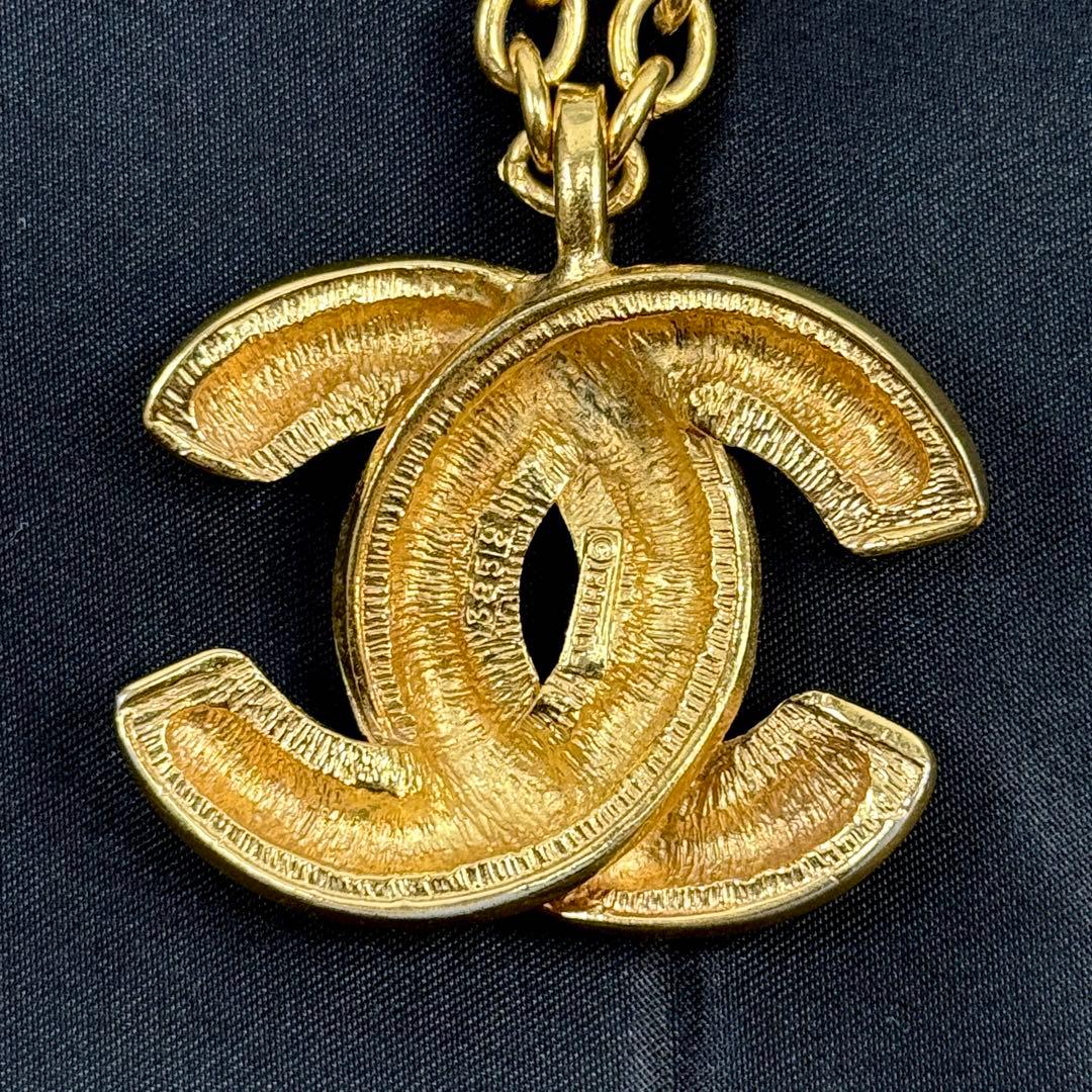 CHANEL シャネル デカココ ココマーク チェーンネックレス マトラッセ