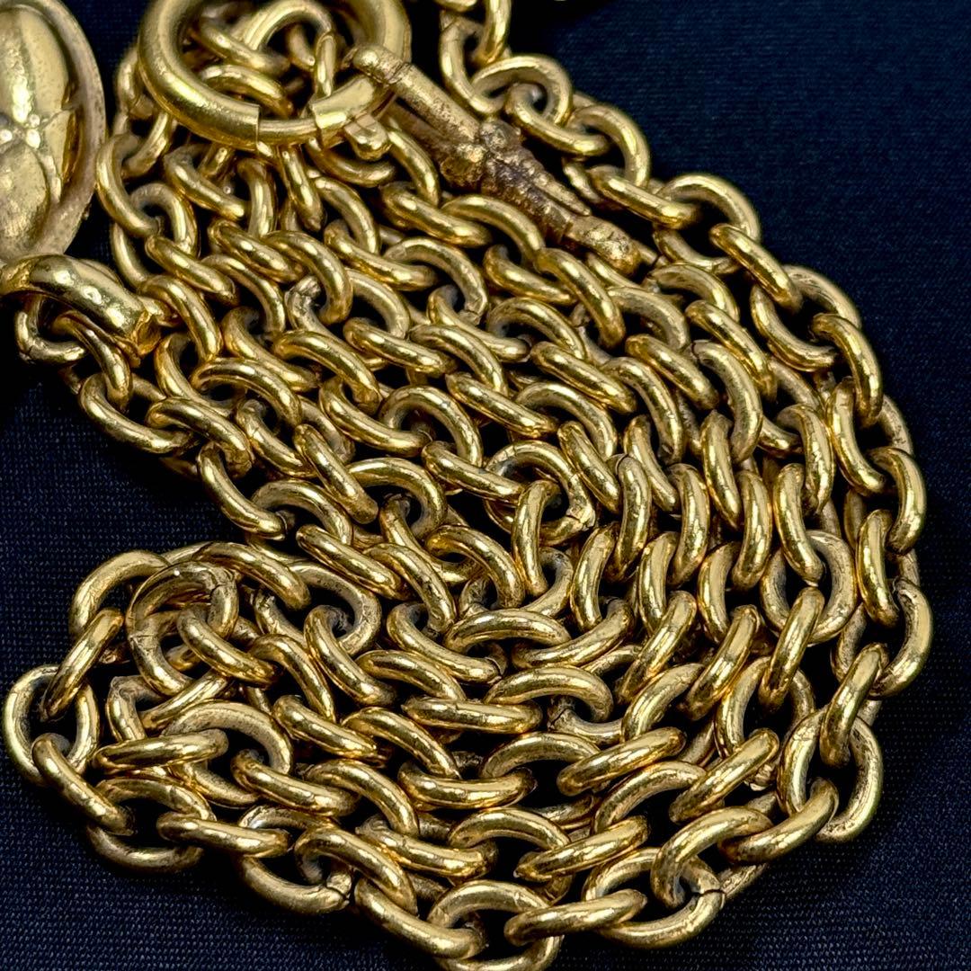 CHANEL シャネル デカココ ココマーク チェーンネックレス マトラッセ