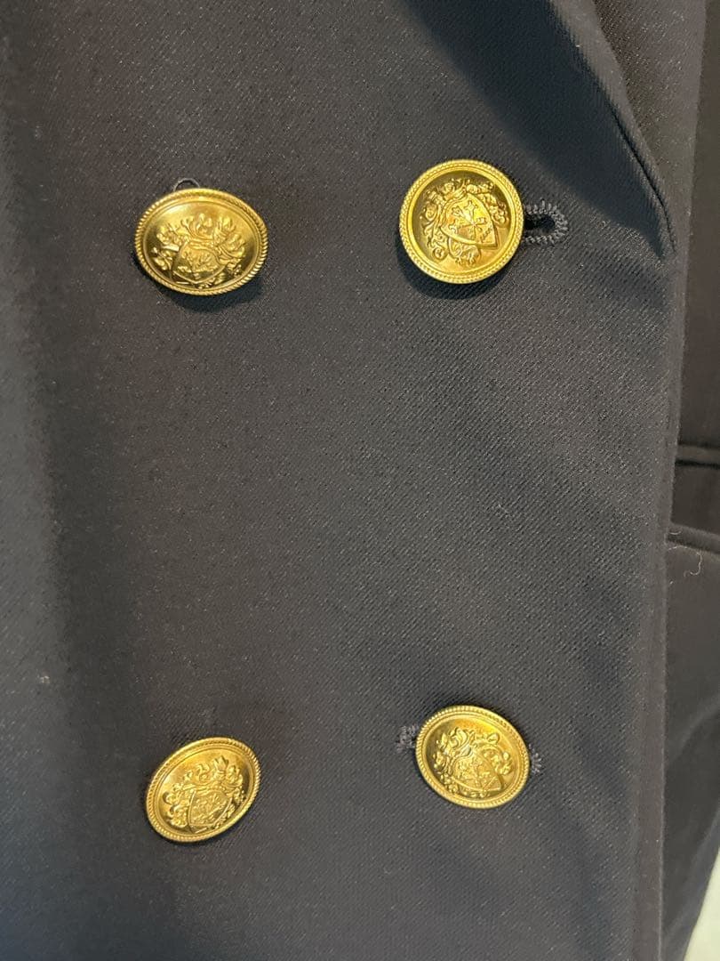 SLOBE IENA T/Rダブルジャケット 紺ブレザー