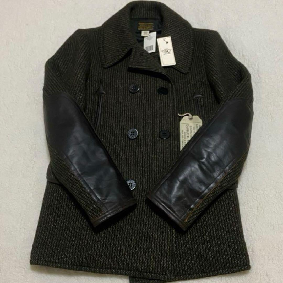 [新品］木村拓哉着用グランメゾン　DOUBLE RLレザートリムPコート24SS