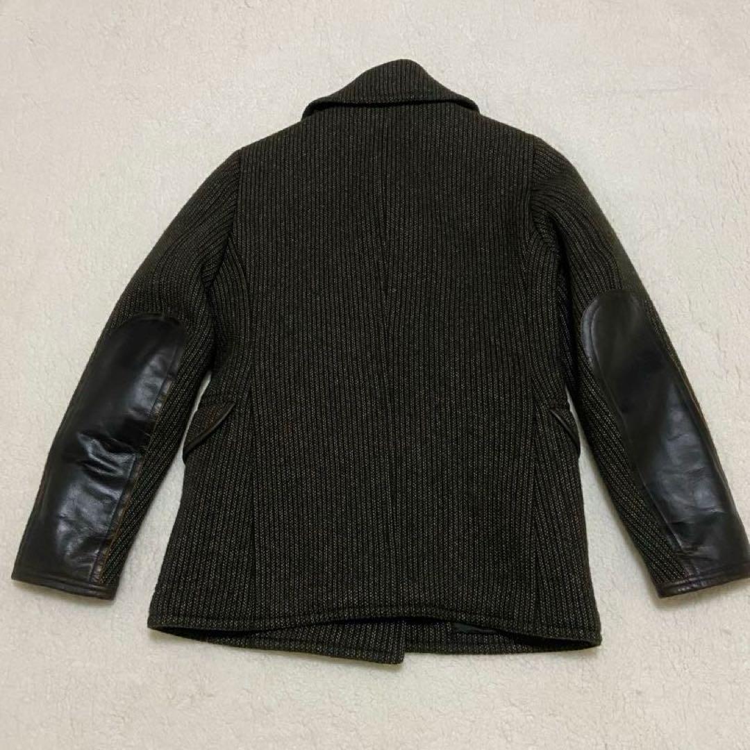 [新品］木村拓哉着用グランメゾン　DOUBLE RLレザートリムPコート24SS