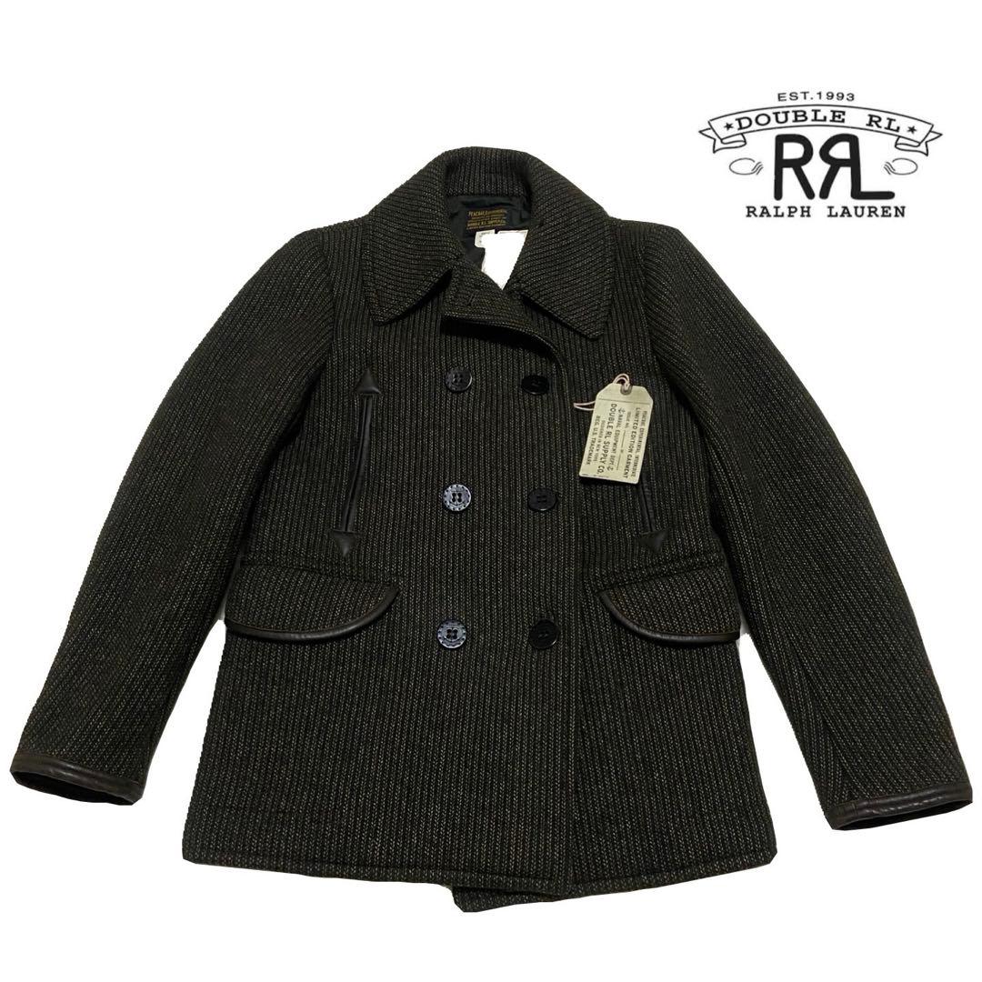 [新品］木村拓哉着用グランメゾン　DOUBLE RLレザートリムPコート24SS