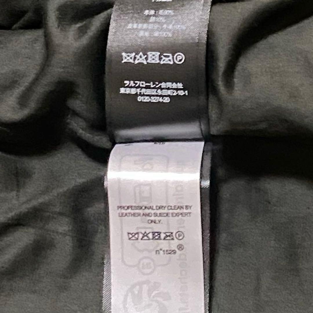 [新品］木村拓哉着用グランメゾン　DOUBLE RLレザートリムPコート24SS