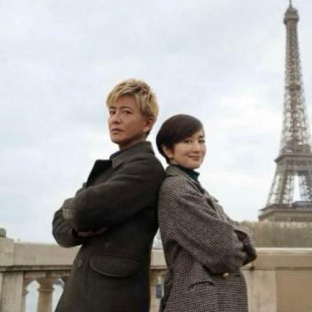 [新品］木村拓哉着用グランメゾン　DOUBLE RLレザートリムPコート24SS