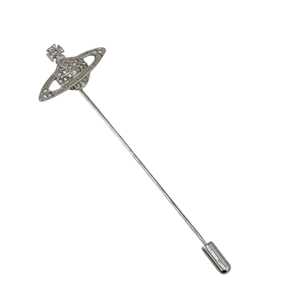 【新品】ヴィヴィアンウエストウッド ラペルピン ハットピン オーブ シルバー