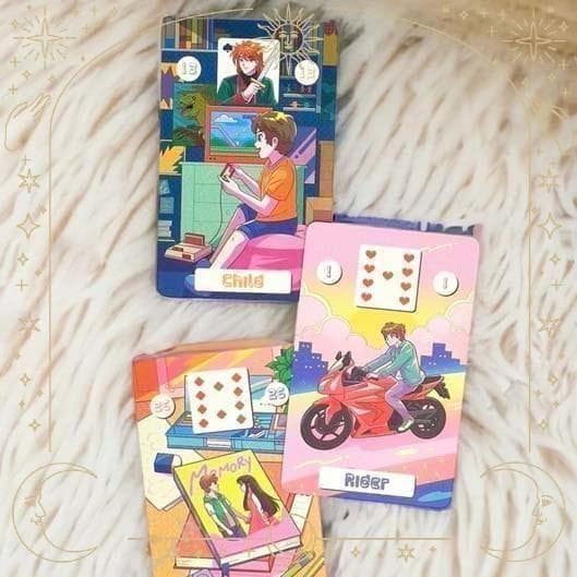 【正規品ルノルマンカード】タイ直輸入！レア✨バックトゥザ80年代昭和レトロデッキ