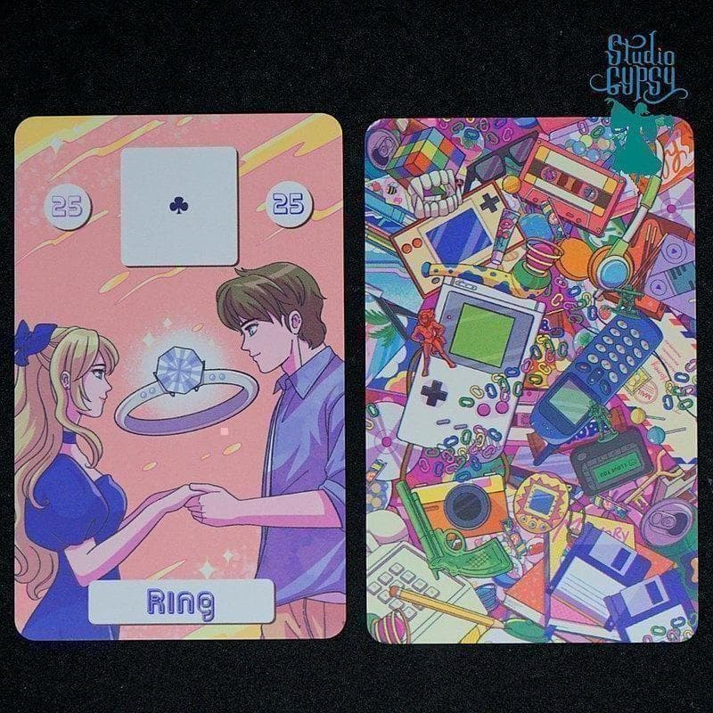 【正規品ルノルマンカード】タイ直輸入！レア✨バックトゥザ80年代昭和レトロデッキ