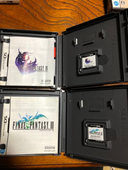 任天堂DS ホワイト　本体　ソフト6本セット　ファイナルファンタジー