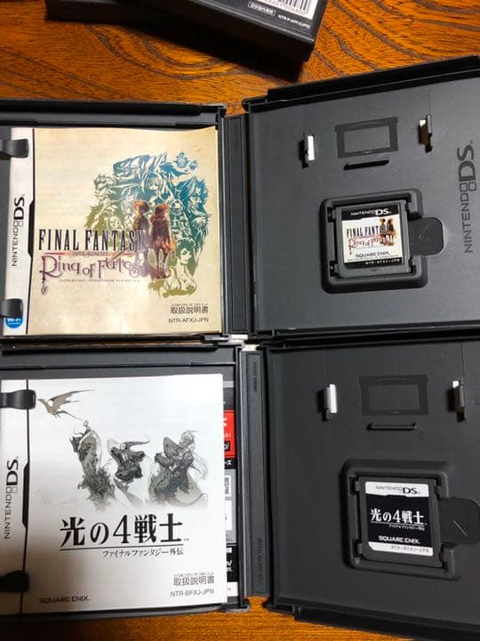任天堂DS ホワイト　本体　ソフト6本セット　ファイナルファンタジー
