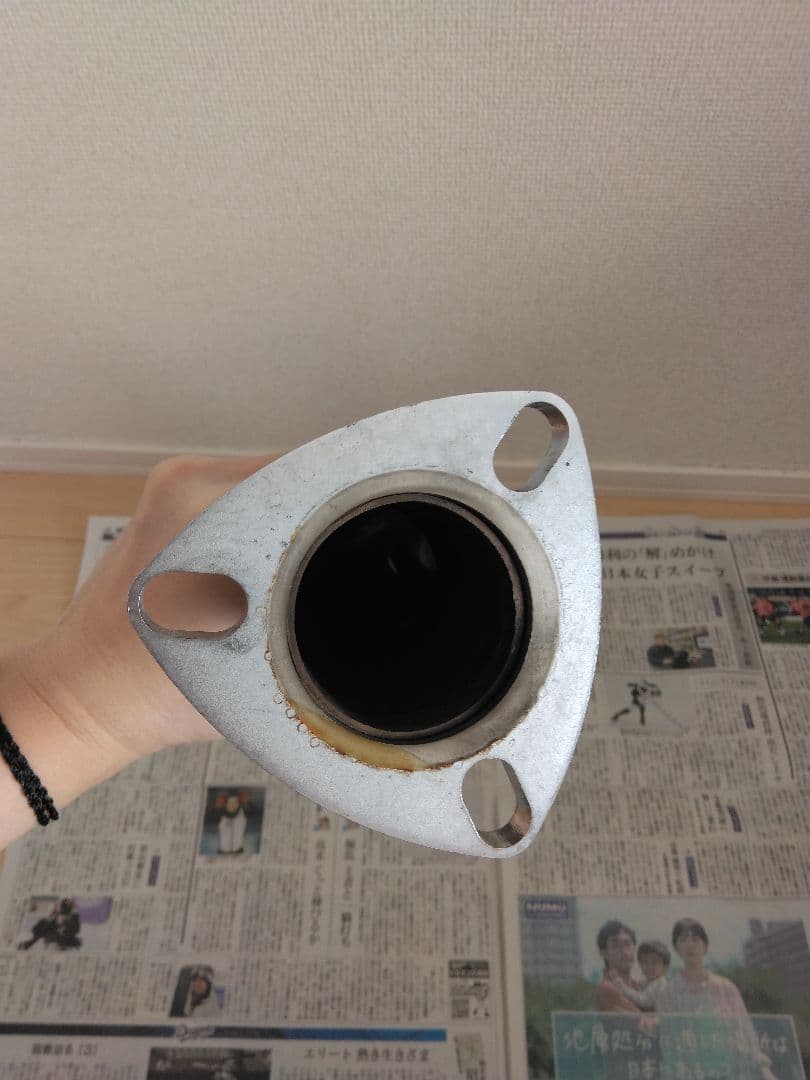 ZERO FIGHTER ゼロファイター　触媒ストレートパイプ　FIT GE8