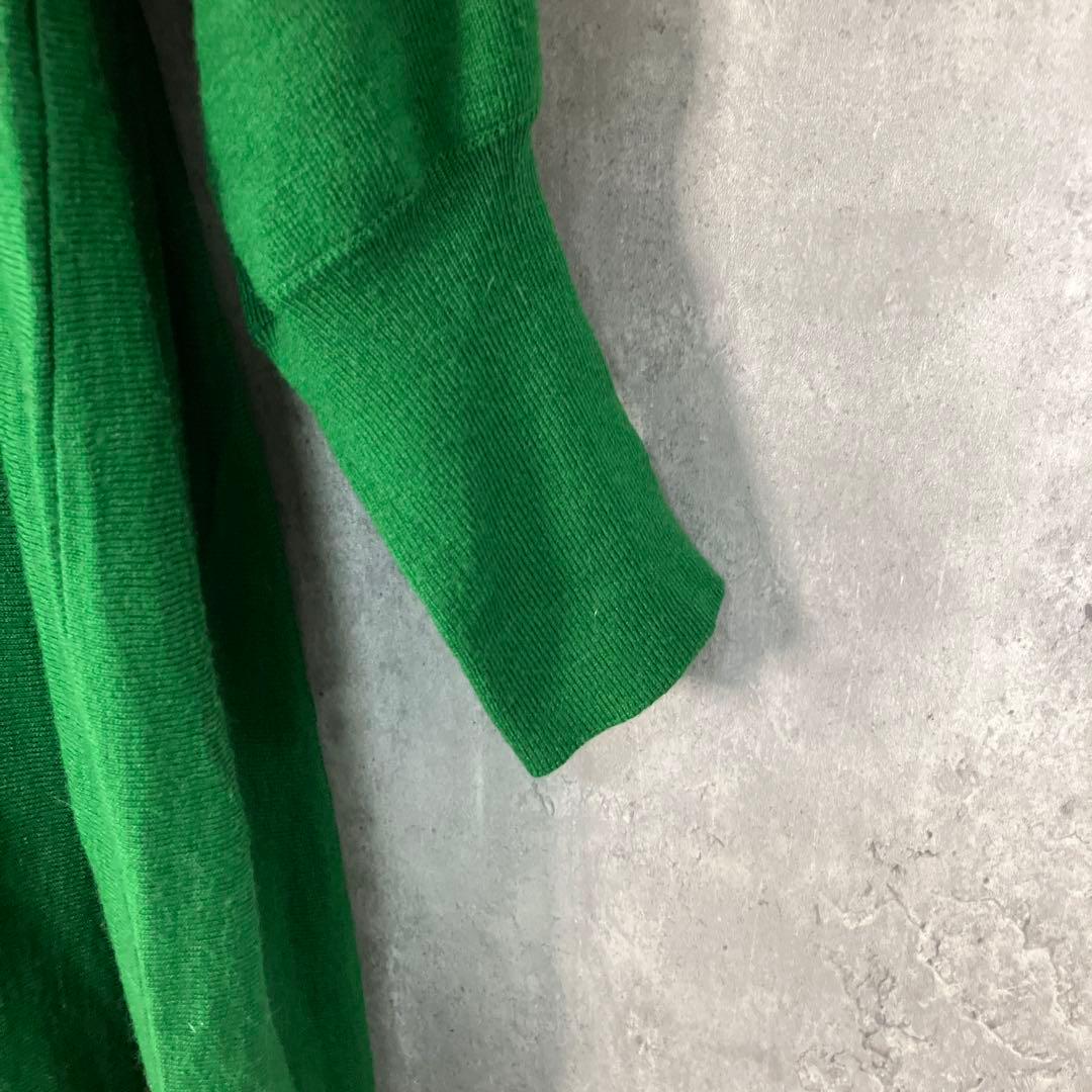 Curensology ウールハイネックギャザーワンピース